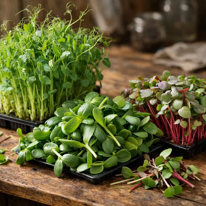 Микрозелень: компактная еда с максимумом пользы