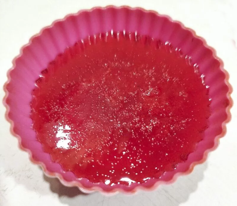 Лимонные мармеладные сердечки