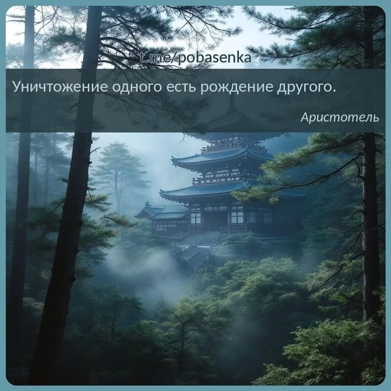 «Уничтожение одного есть рождение...» height="550" width="550"