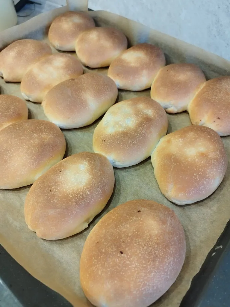 Пирожки, плюшки, ватрушки из теста на закваске (без промышленных дрожжей)