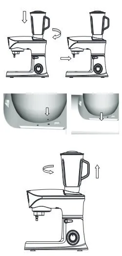 Кухонный комбайн 3 в 1 Endever Sigma-48