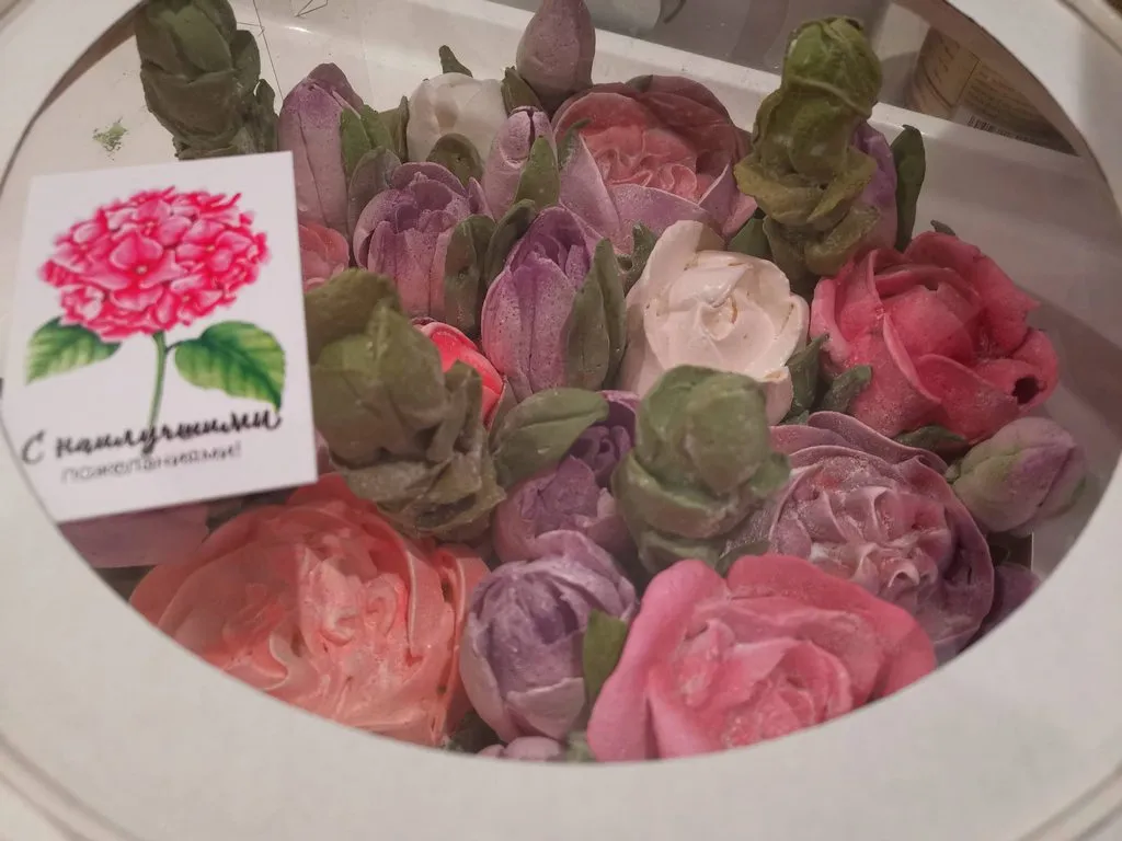 Зефирные букеты и композиции