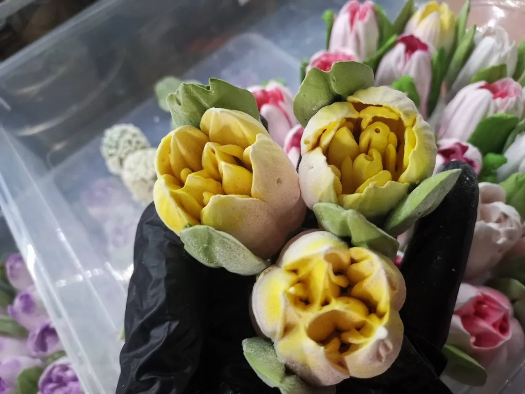 Зефирные букеты и композиции