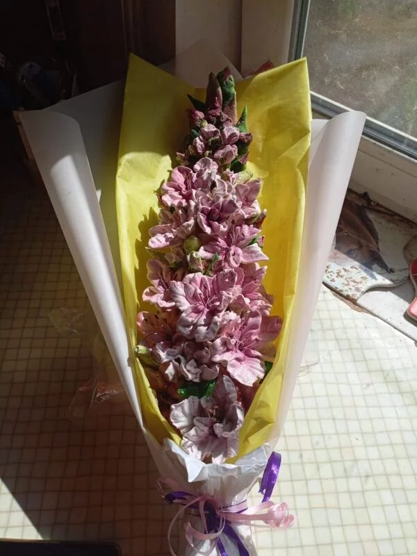 Зефирные букеты и композиции