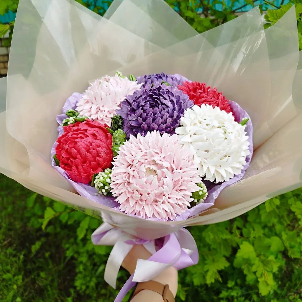 Зефирные букеты и композиции