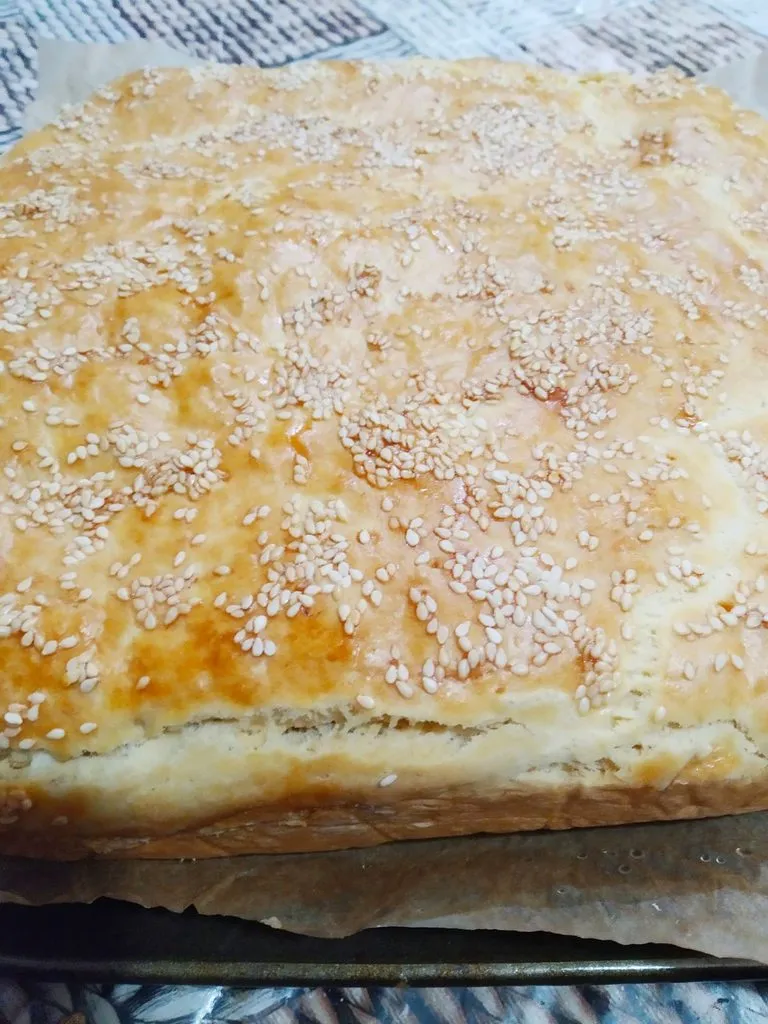 Пирог сырный с баклажанами (Балканский)
