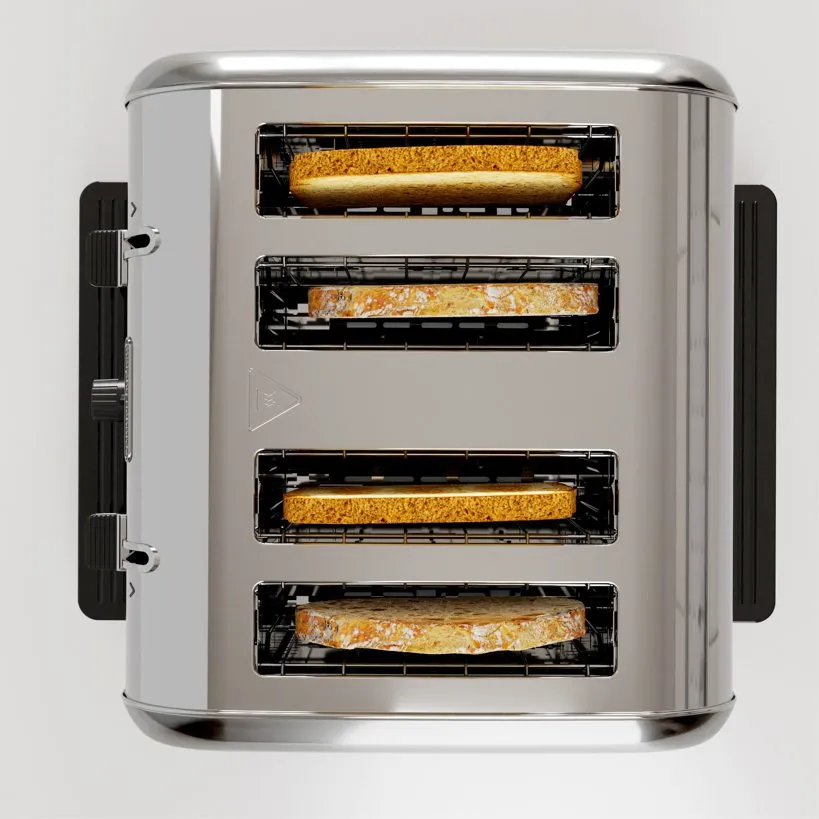 Тостер на четыре слота: Morphy Richards Venture 4 Slice Brushed Stainless Steel 240130