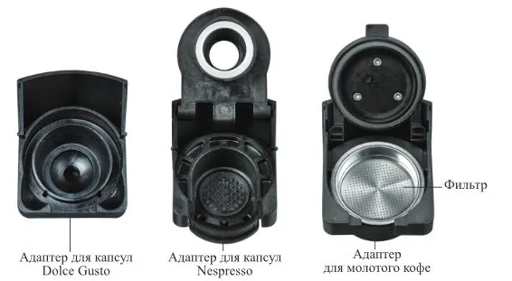 Кофеварка "3 в 1" Kitfort КТ-7105