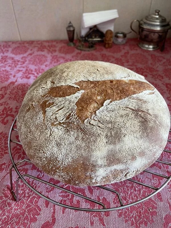 Хлеб Комо (Pane di Como) в духовке (не путайте с Pane di Come Antico)