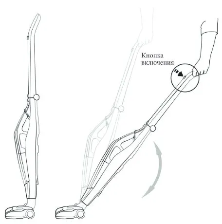 Вертикальный пылесос Kitfort KT-5121