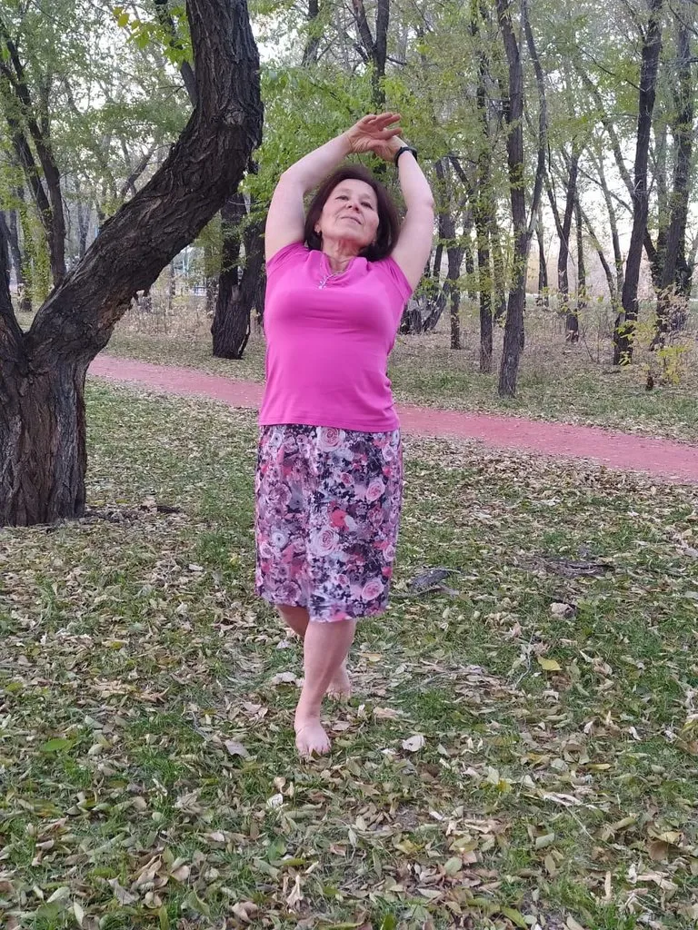 Танец Стихий. Каошики по-женски. Техника на 22 удара стопой. Под агму.