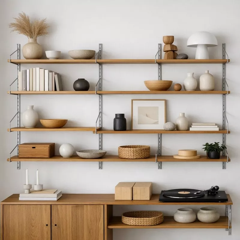 Гибкие системы хранения: модульные полки и передвижные тележки