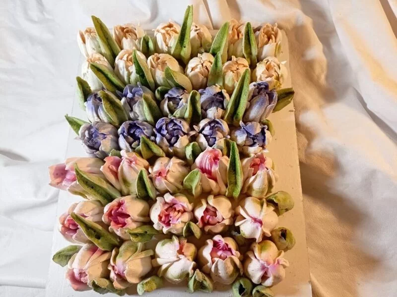 Зефирные букеты и композиции