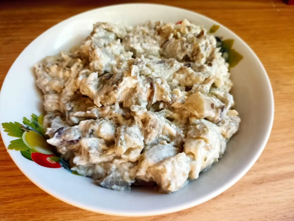 Закуска или салат из баклажанов