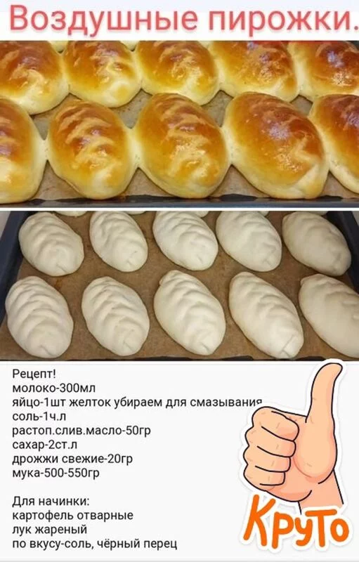 Кулинарная инфографика  в рецептах