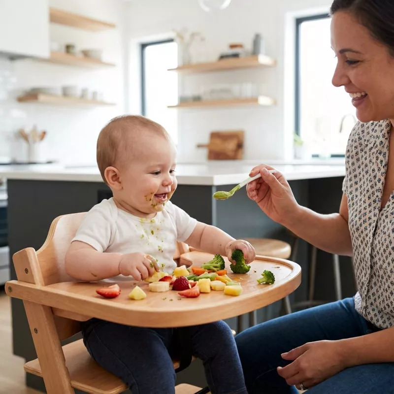 Baby-Led Weaning: когда ребёнок ест сам с шести месяцев