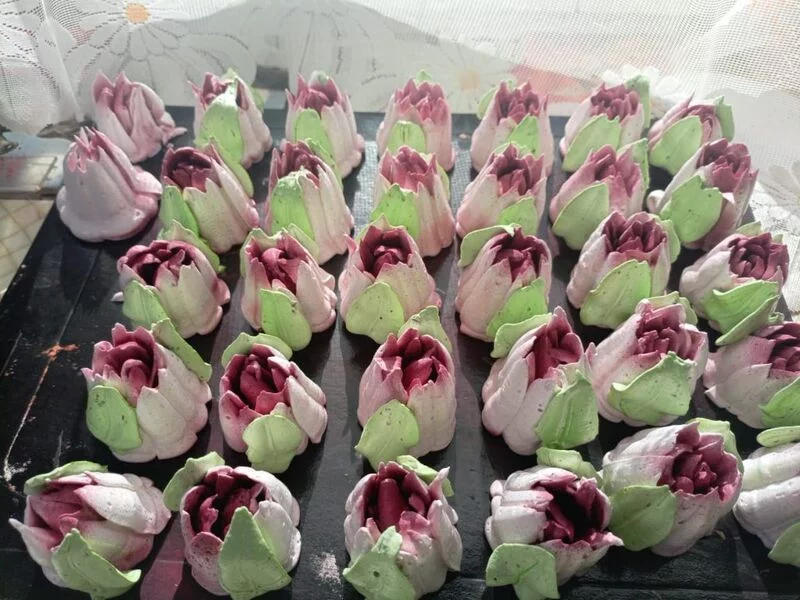 Зефирные букеты и композиции