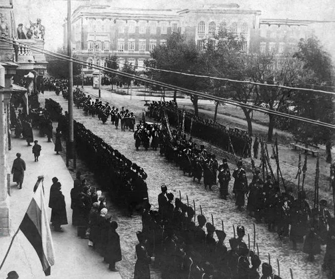 Встреча с Николаем II в Екатеринодаре