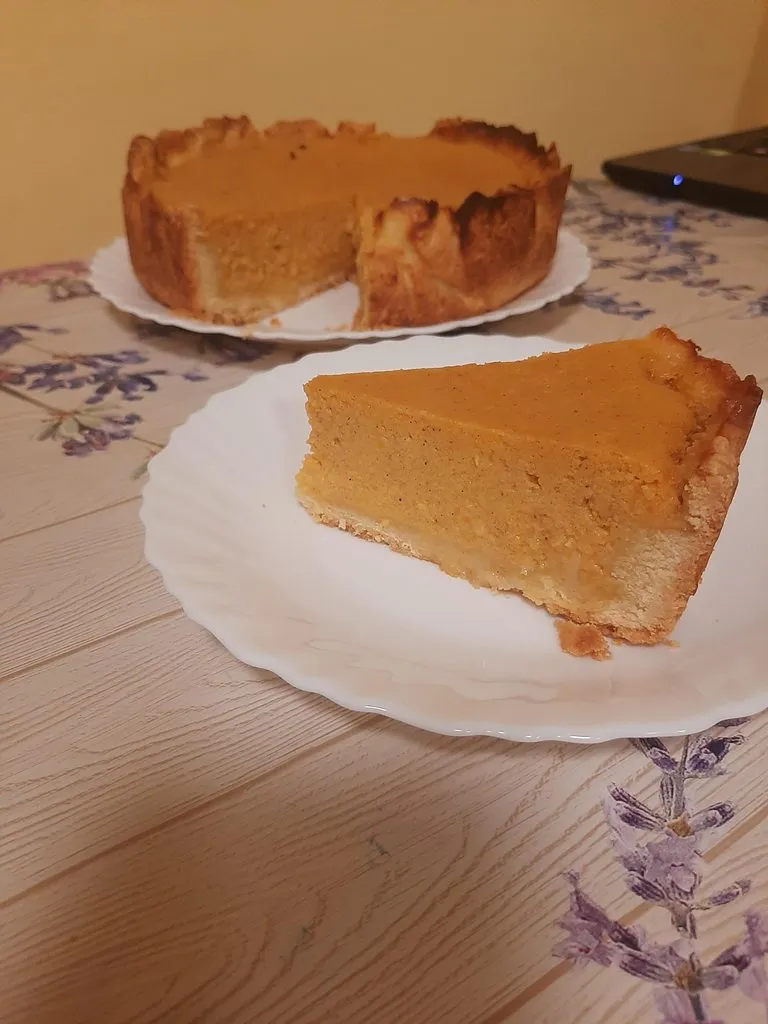 Пирог "Тыква со сгущёнкой"