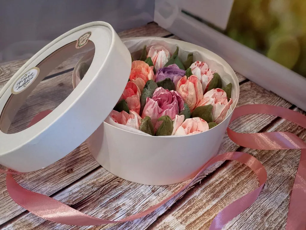 Зефирные букеты и композиции