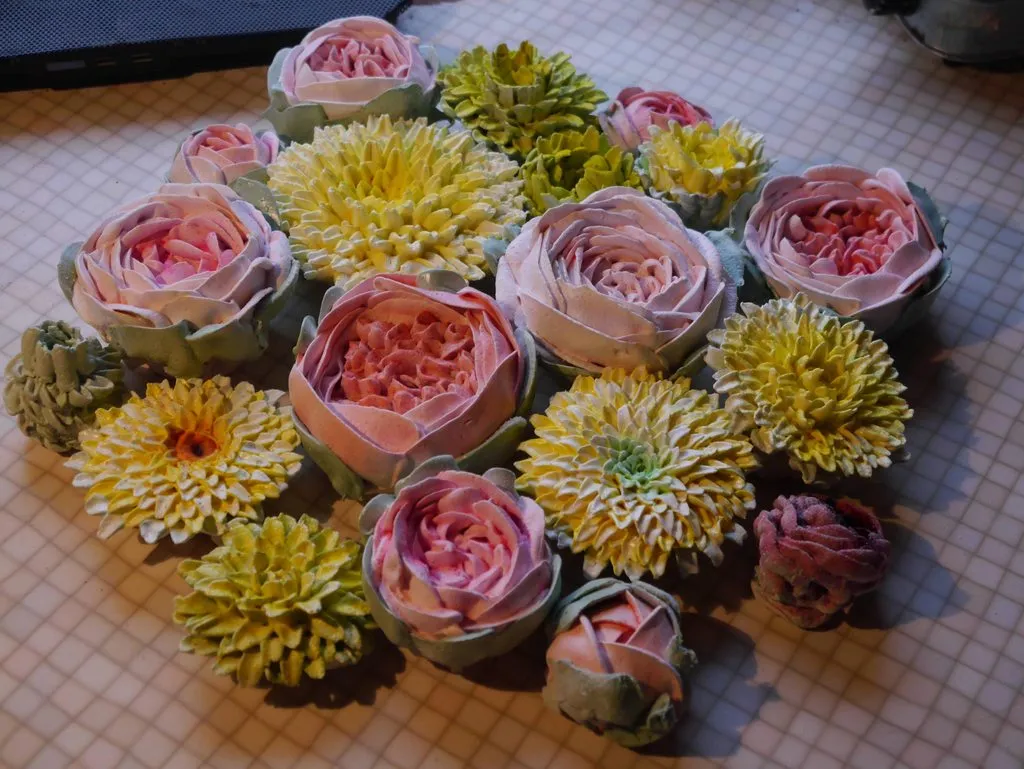 Зефирные букеты и композиции