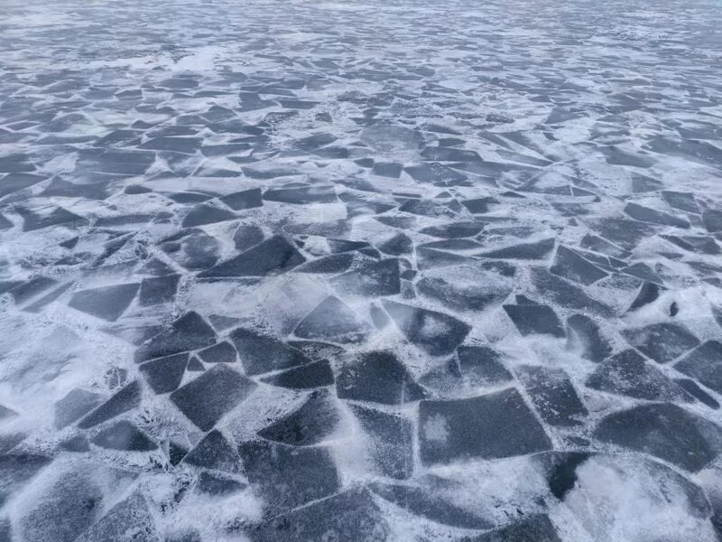 Волшебный лёд Ольхона