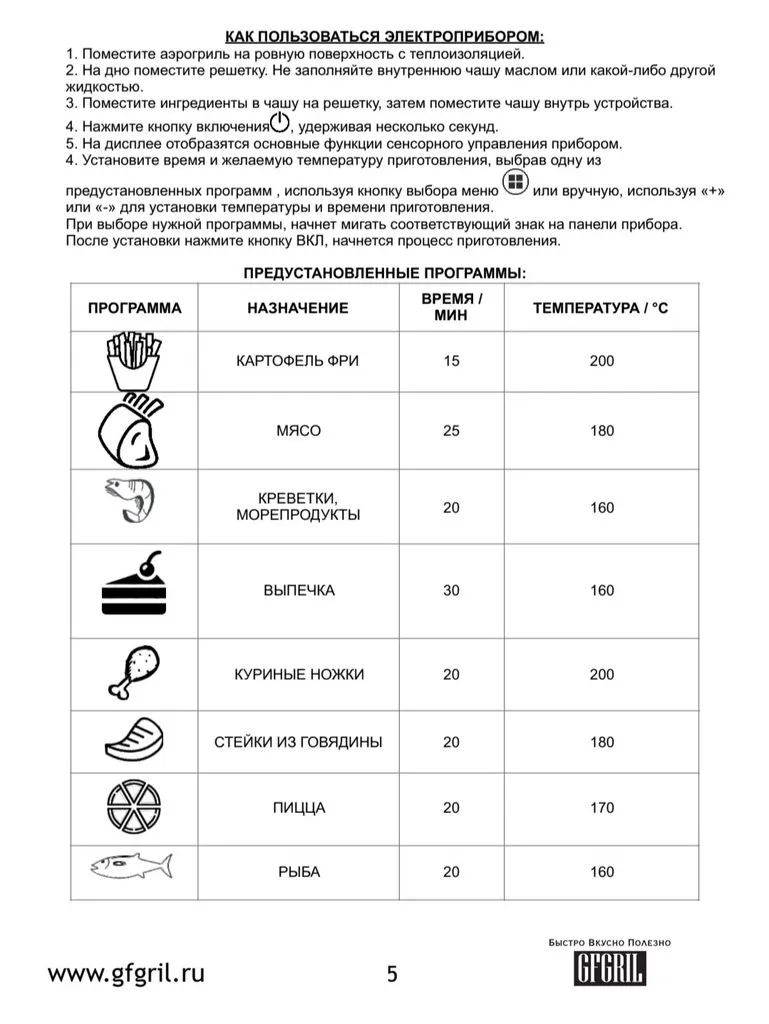 Аэрофритюрница