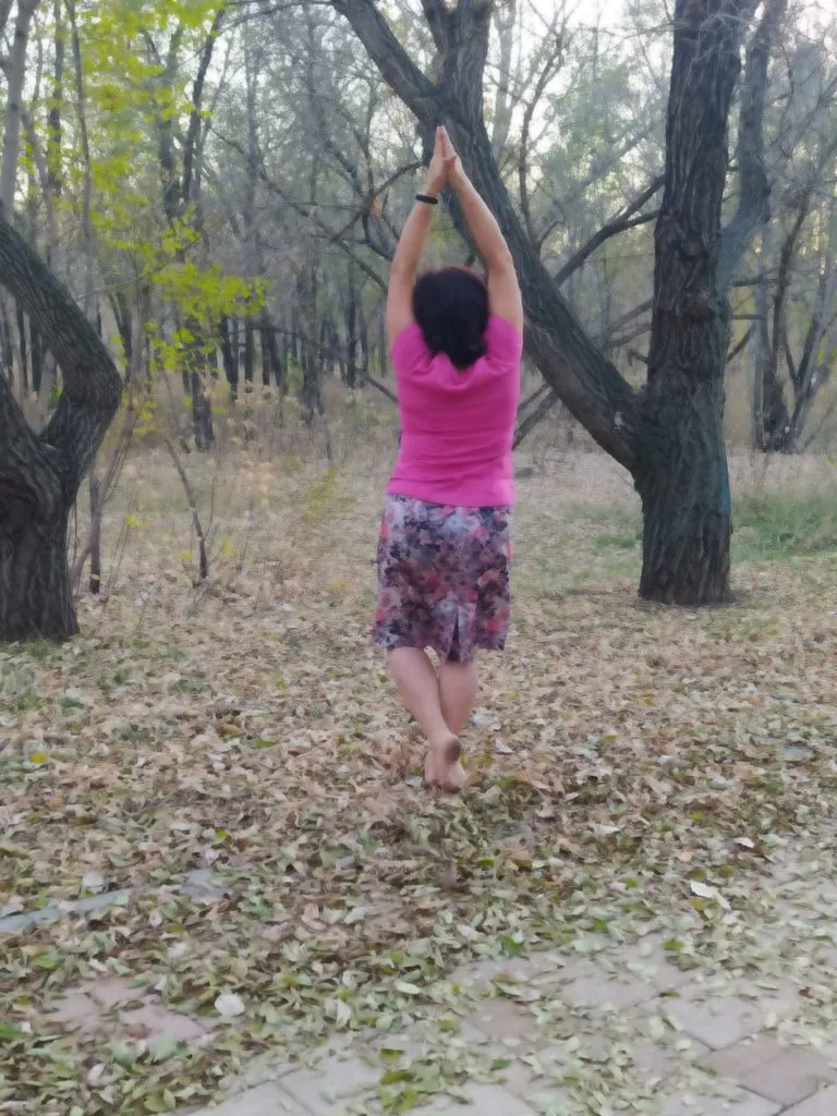 Каошики. Техника на 22 удара стопой. Под мантру ОМ АХ ХУМ СОХА