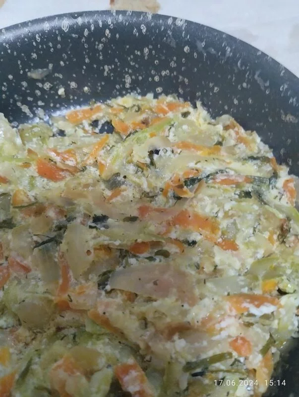 Кабачки в сливочном соусе