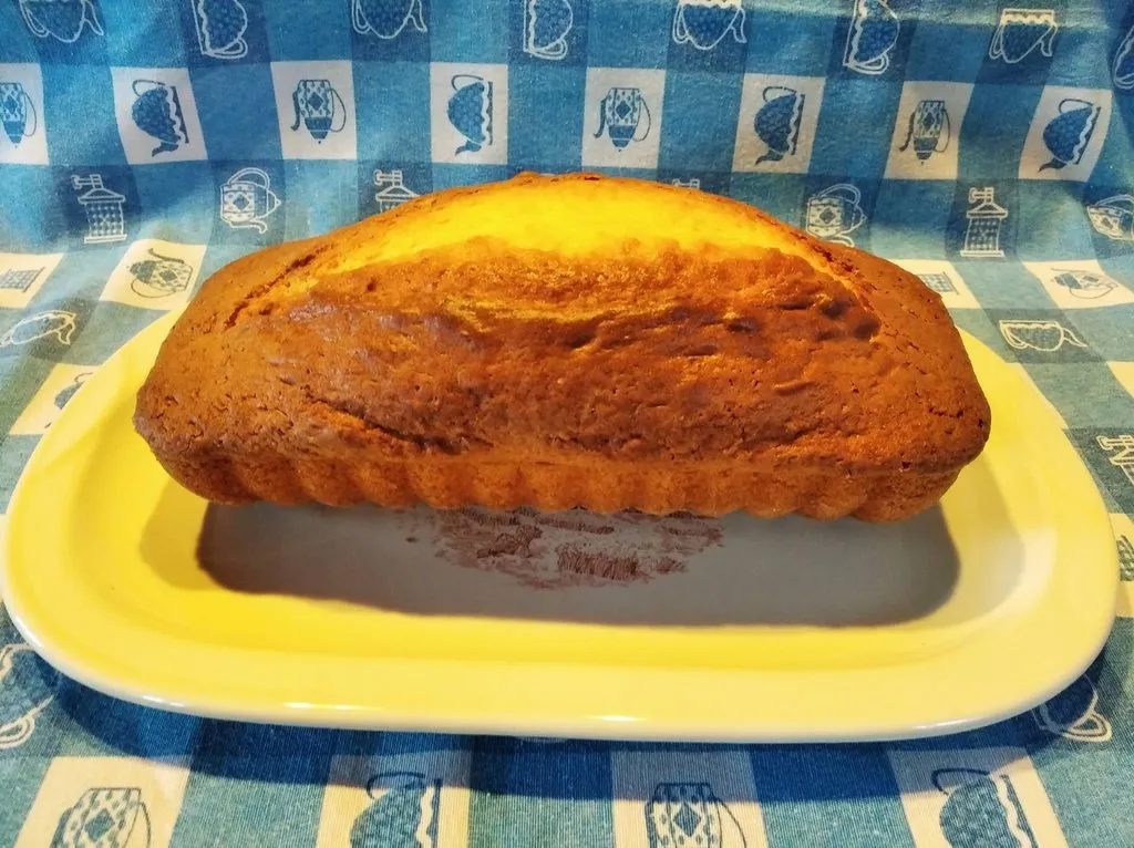 Сливочный кекс методом Bignè с йогуртом и цитрусовыми