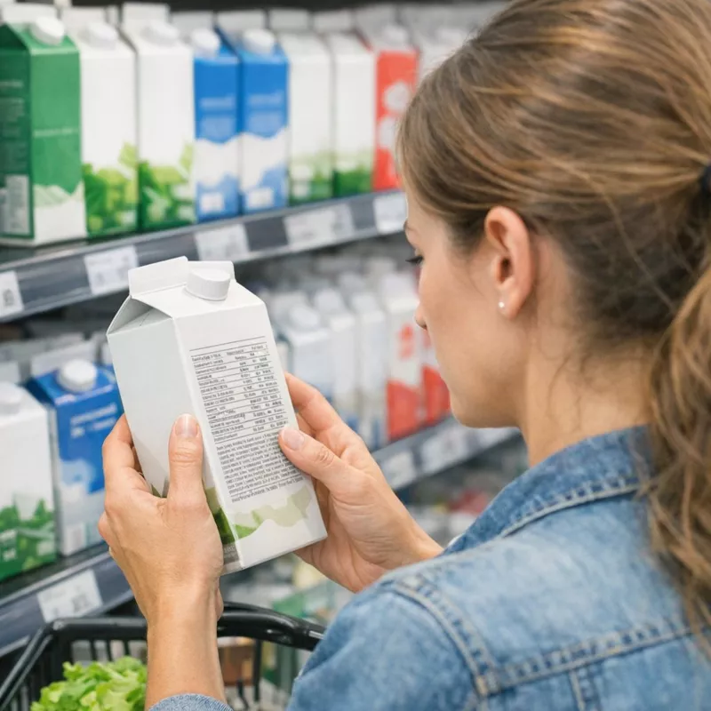 Разбор состава растительного молока