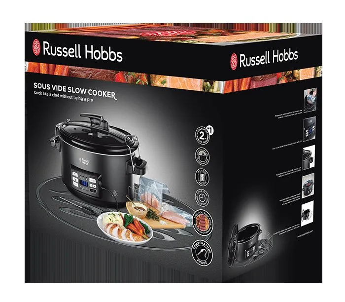 Медленноварка Russell Hobbs 25630-56 с функцией су вид и встроенным термощупом