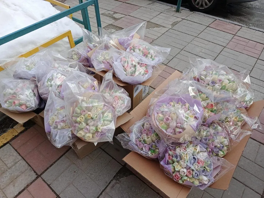 Зефирные букеты и композиции