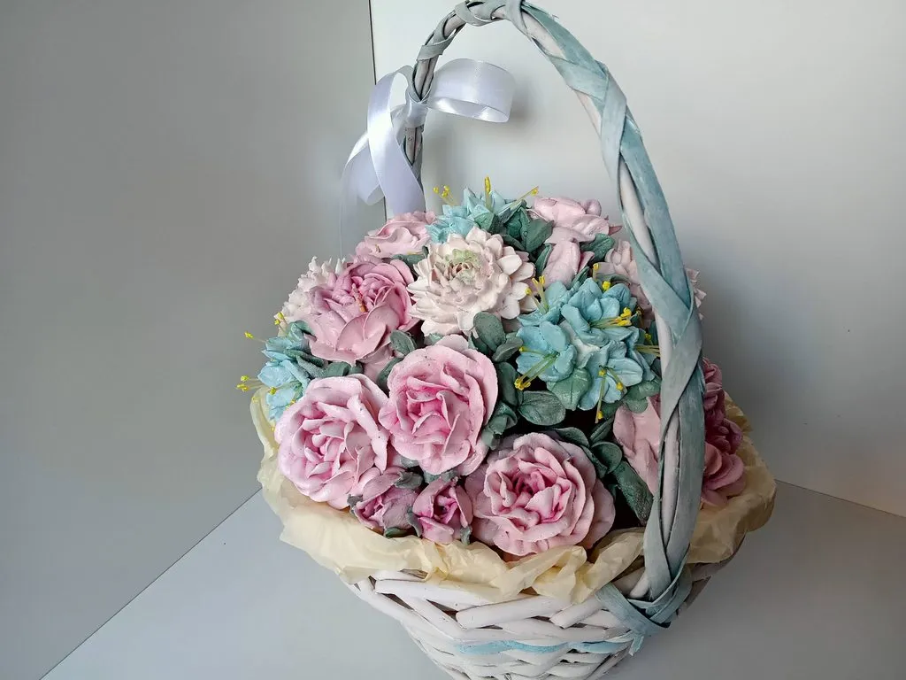 Зефирные букеты и композиции