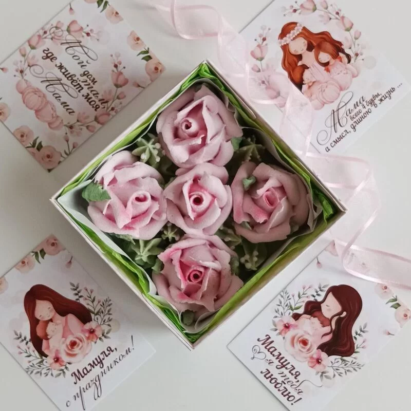 Зефирные букеты и композиции