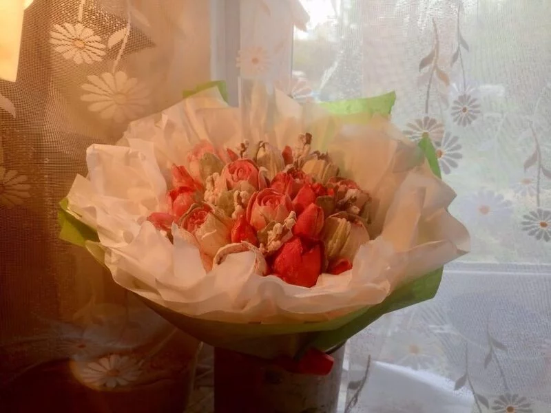 Зефирные букеты и композиции