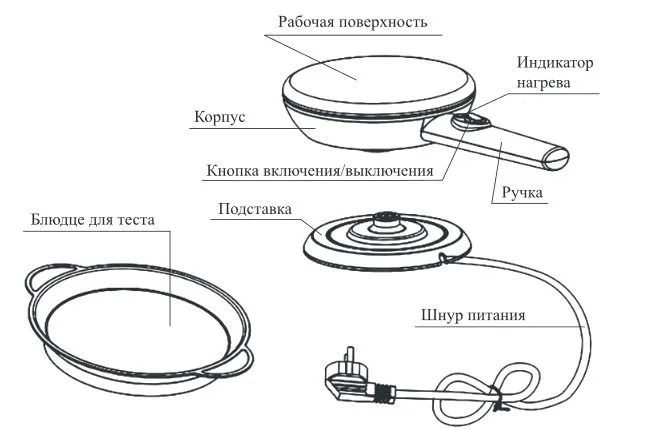 Блинница погружная Kitfort КТ-1677