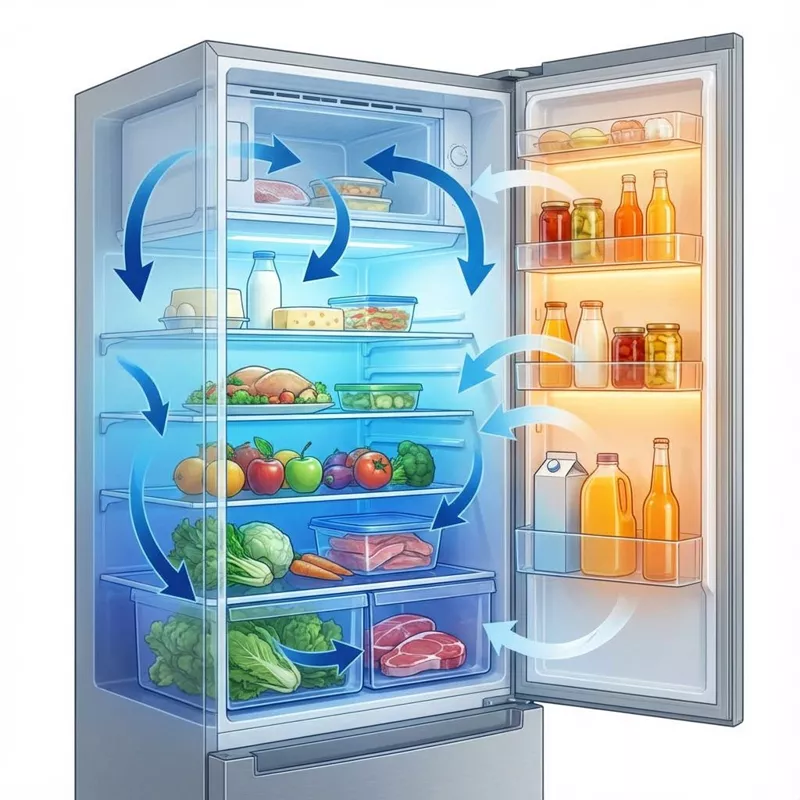 Организация холодильника: правила хранения продуктов