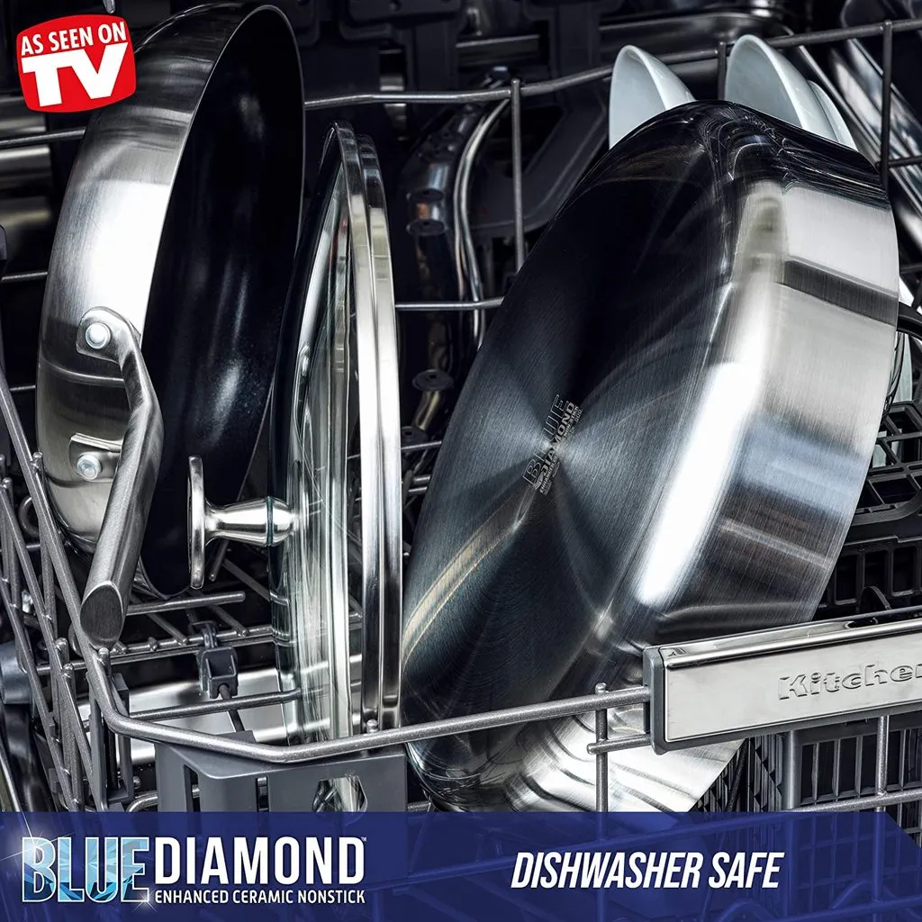 Сковородки Blue Diamond Triple Steel с алмазным напылением
