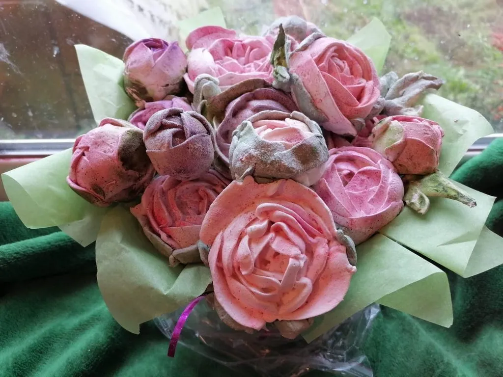 Зефирные букеты и композиции