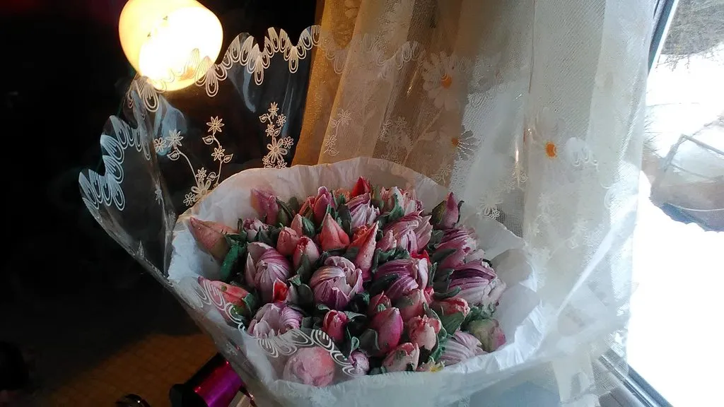 Зефирные букеты и композиции