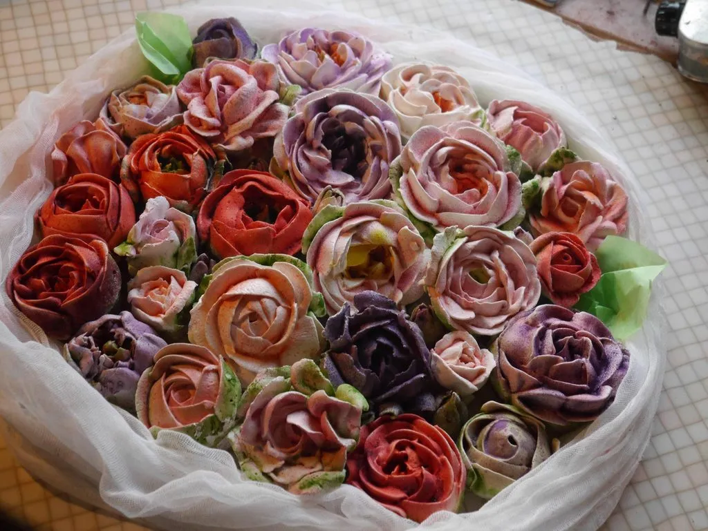 Зефирные букеты и композиции