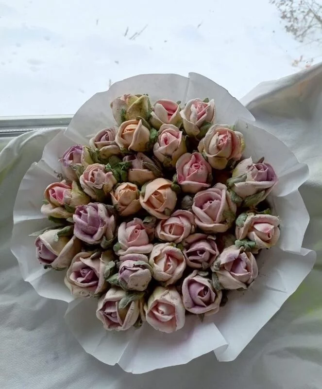 Зефирные букеты и композиции