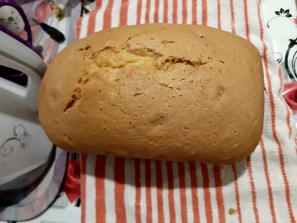 Кекс лимонный (хлебопечка)