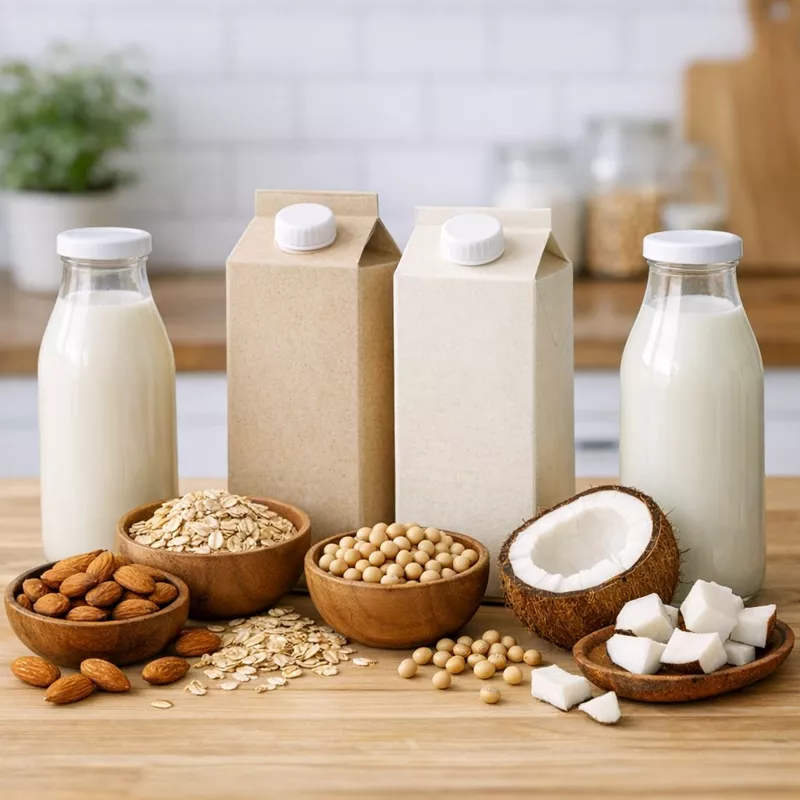 Разбор состава растительного молока