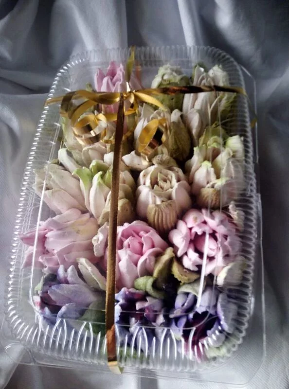 Зефирные букеты и композиции