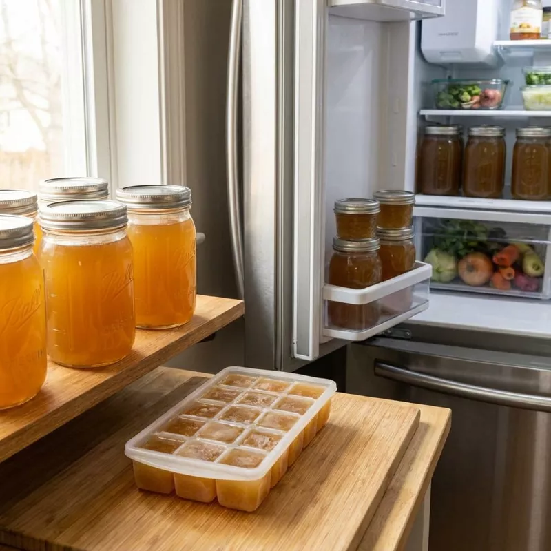 Приготовление костного и мясо-костного бульона (традиц. способ варки на плите)