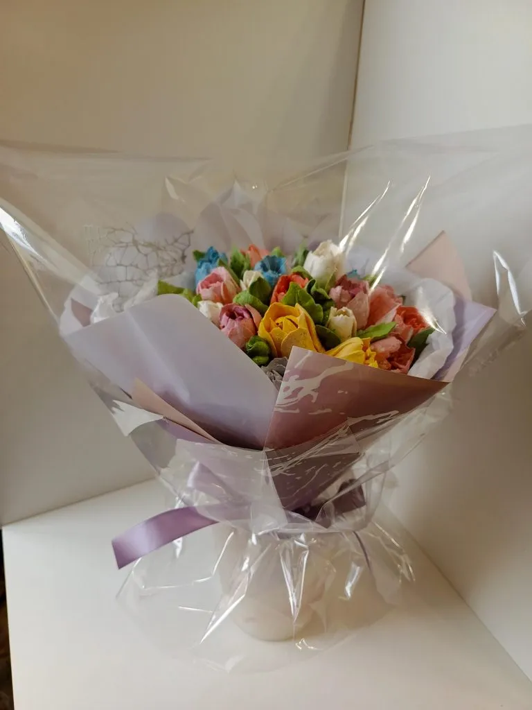 Зефирные букеты и композиции