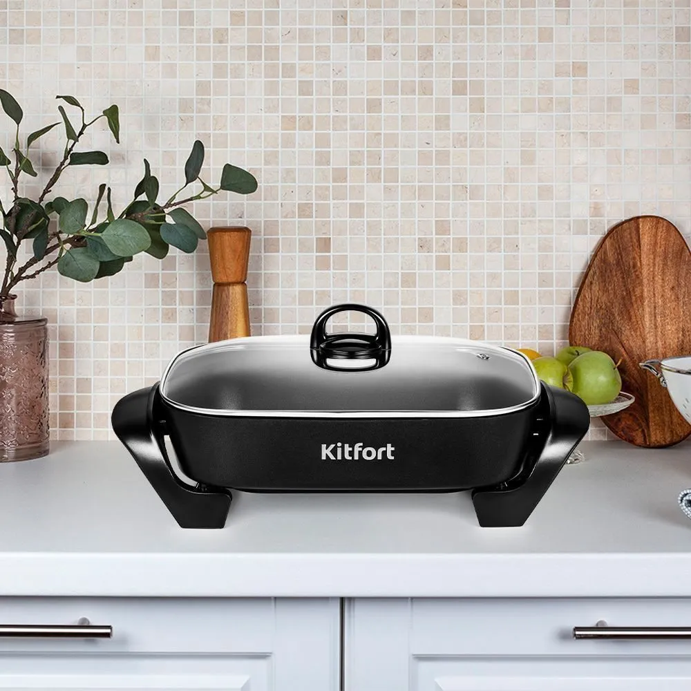 Электросковороды Kitfort KT-2068 и KT-2078