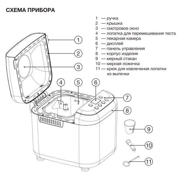 Хлебопечка Hyundai HYBM-3087